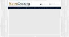 Desktop Screenshot of metrocrossingapartments.com